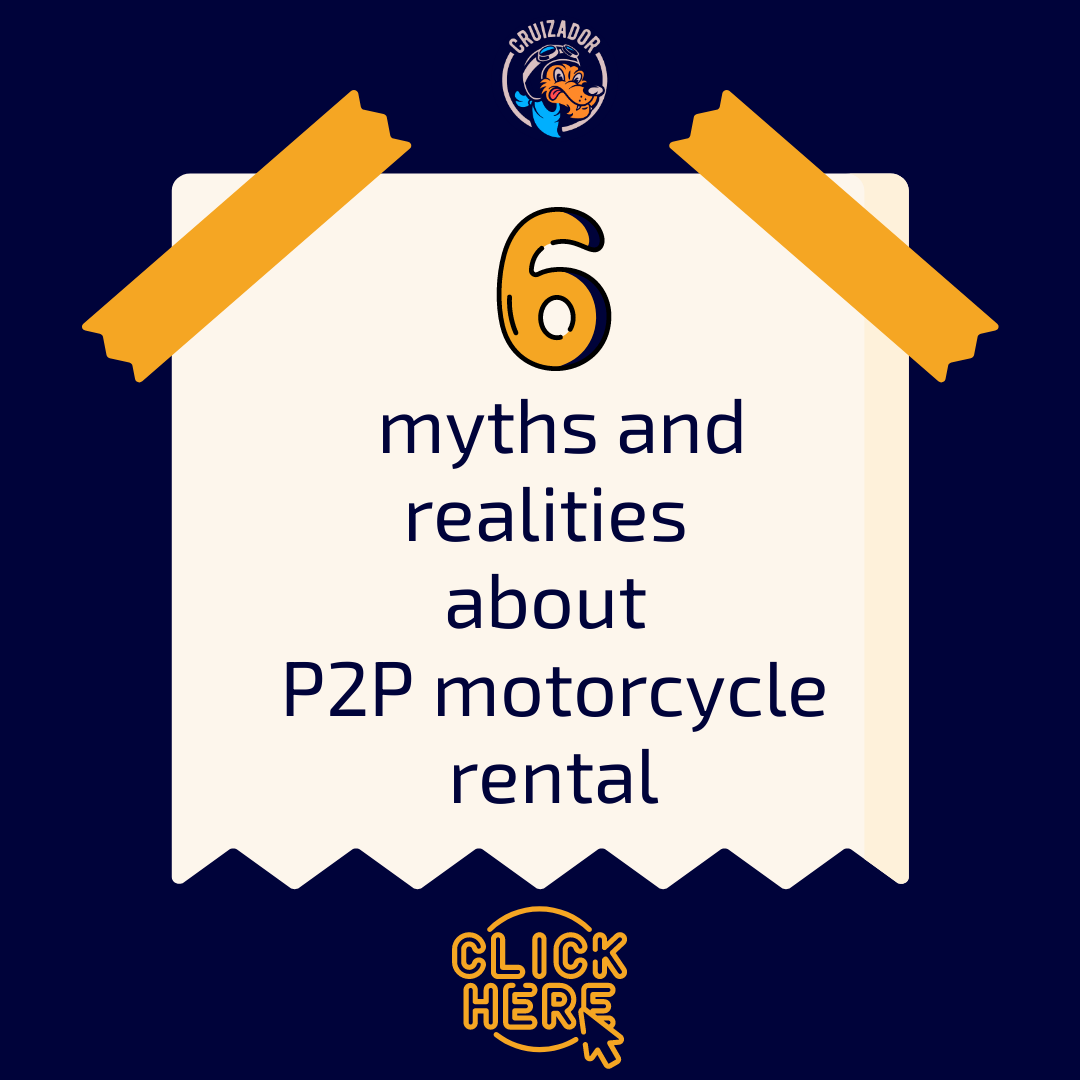Cruizador Myths & Realities P2P motorcycle rental